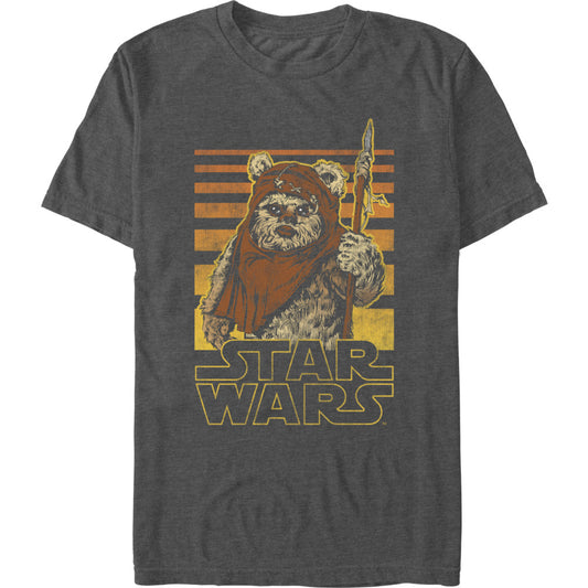 Men's Star Wars EWOK GRADIENT T-Shirt
